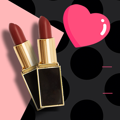 口红直播预告促销时尚简约电商主图背景