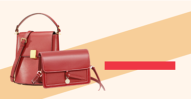 双十二女包包包时尚促销海报上新背景