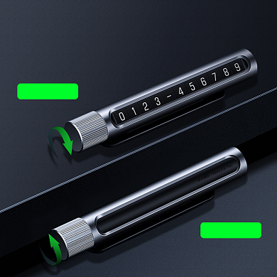 汽车配饰临时停车牌旋转隐藏功能主图背景