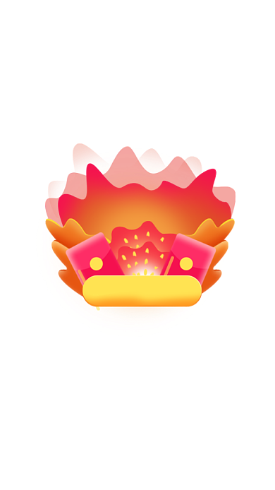 双十一红色狂欢继续活动弹窗背景