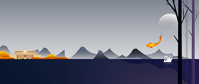 别墅中式风房地产公众号首图背景