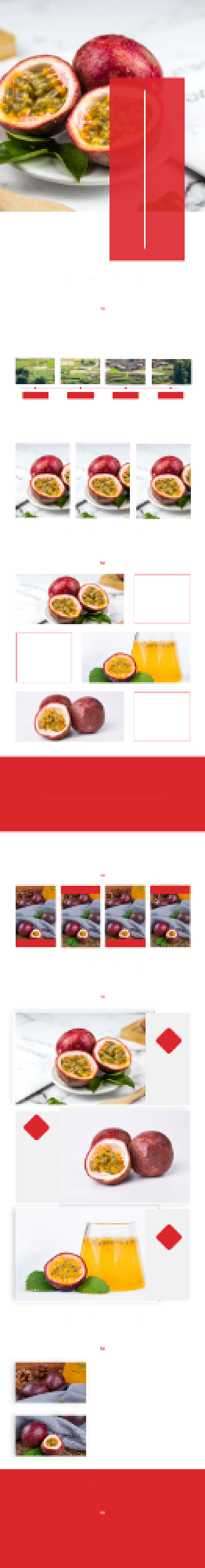 百香果黄金百香果食品茶饮详情页背景