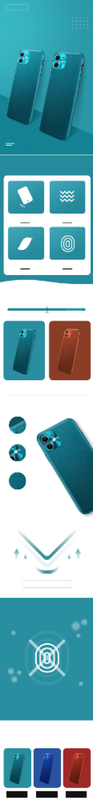 手机壳牛皮材质优惠详情页背景