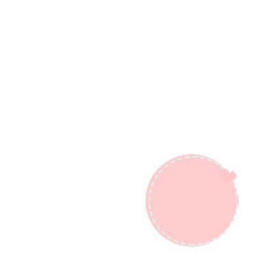 粉色圆形新品尝鲜女装活动标签背景