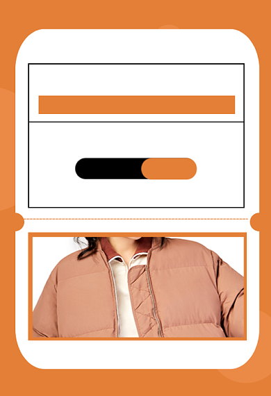 双十二时尚简约女装促销钻展背景