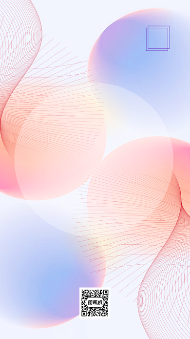 简约扁平风学校美术招新海报背景