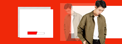 淘宝秋季男装新势力周秋冬上新banner背景