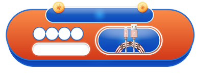 蓝色酷炫双11直播盛典入口图胶囊背景