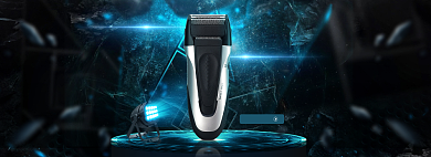 男士剃须刀数码电子banner背景