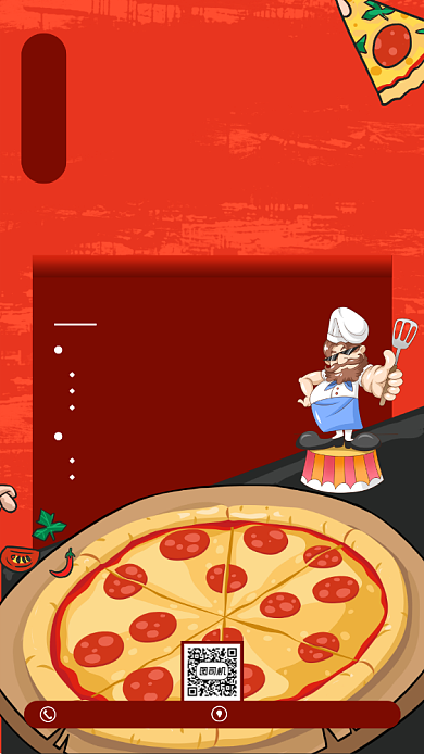 厨师招聘宣传手机海报背景