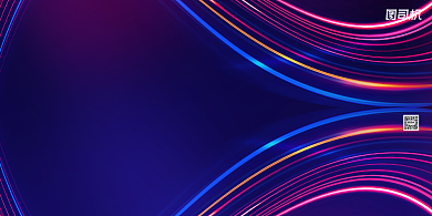 年会炫彩新年快乐企业答谢会展板背景