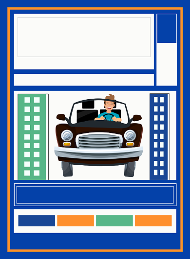 驾校招生宣传印刷海报背景