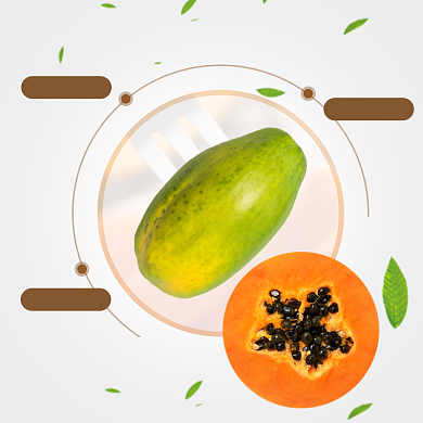 水果木瓜电商淘宝主图直通车模板背景