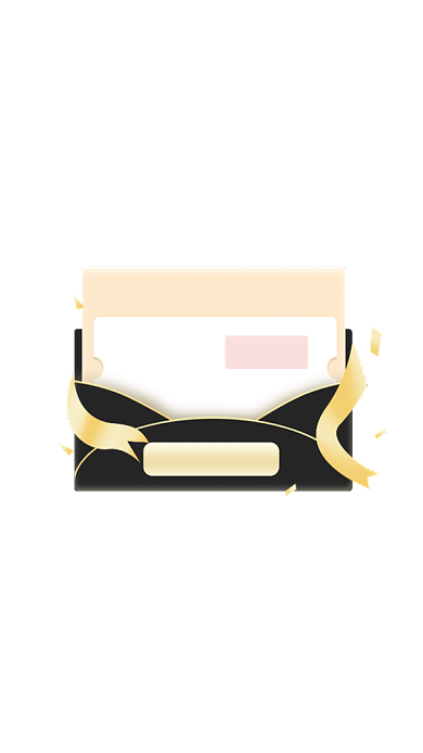 黑色时尚红包优惠券弹窗背景