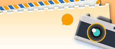 秋游出行必备清单卡通公众号首图背景