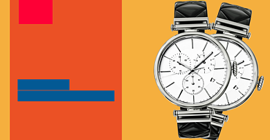 手表商务腕表时双十二珠宝促销海报背景