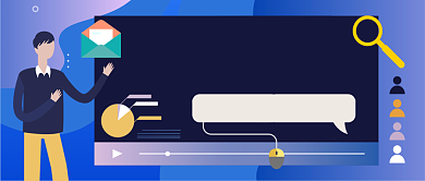 招聘求职手绘卡通公众号首图背景