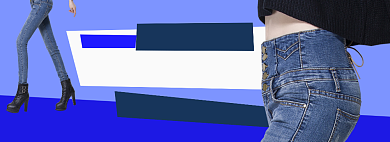 新势力周牛仔裤秋上新电商淘宝banner背景