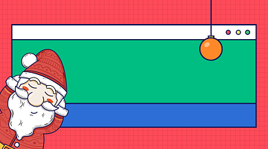 课程宣传圣诞节优惠手机海报背景