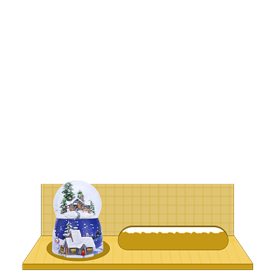 圣诞节水晶球手绘卡通促销主图图标背景