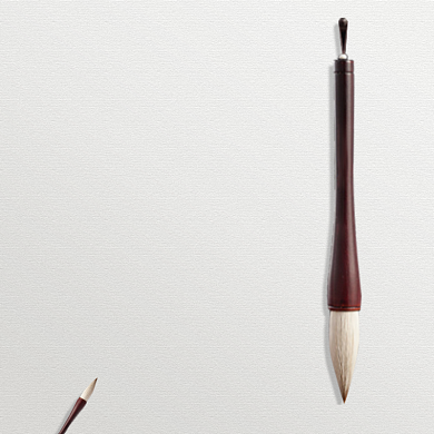 中国传统工艺毛笔促销时尚简约主图背景