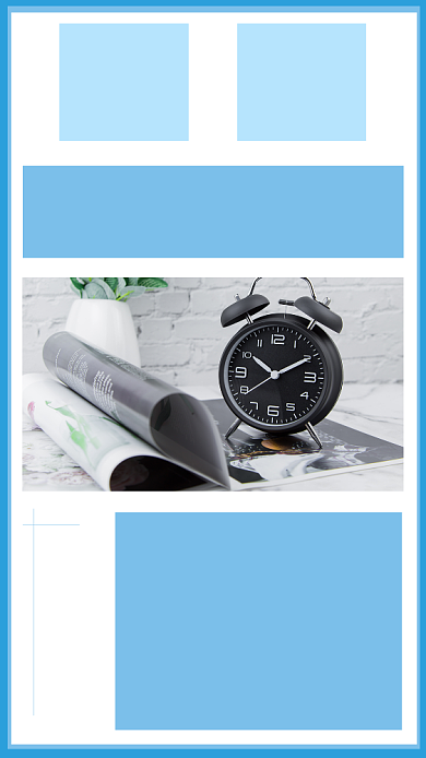 文艺清新早安文章配图背景