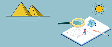 高考数学解析扁平风公众号首图背景