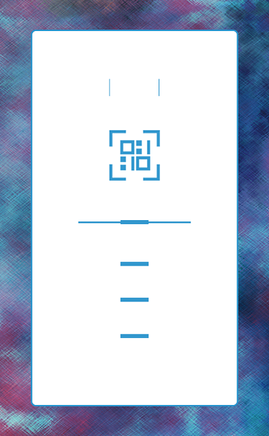 蓝色质感创意设计师名片背景