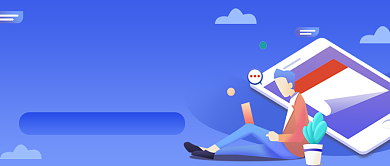 蓝色零基础学Python公众号首图背景