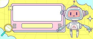 黄色开启智慧生活新媒体首图背景