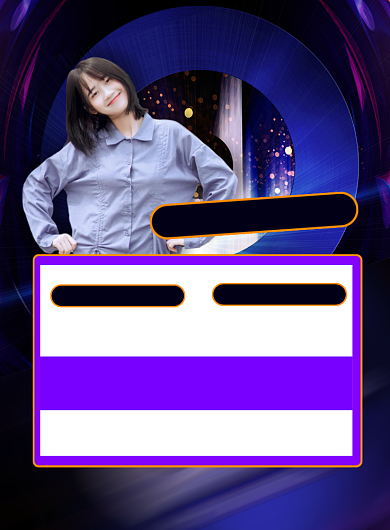 电竞主播预告炫彩印刷海报背景