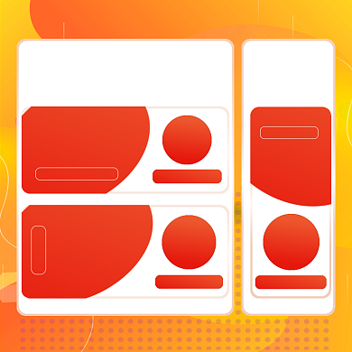 电商双十一店铺优惠券背景