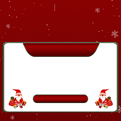 圣诞节预售优惠券组合促销主图背景