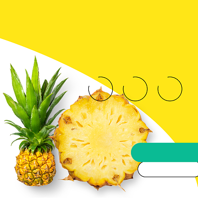 菠萝水果淘宝主图直通车模板背景