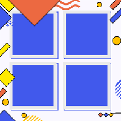 花哨背景微信素材美食榜单公众号次图背景