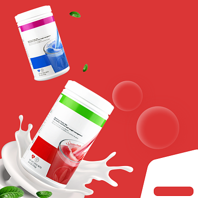 食品代餐奶昔营养早餐促销主图背景