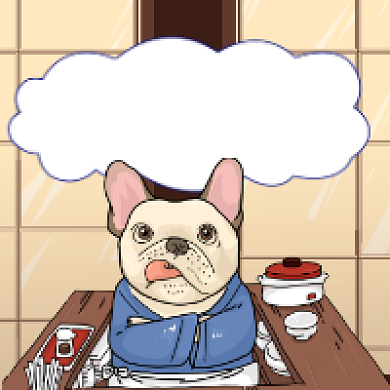 选狗粮攻略可爱插画公众号次图背景