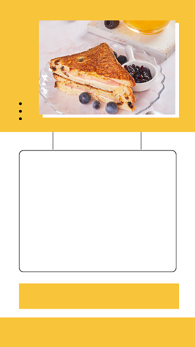 简约元气早餐美食文章配图背景