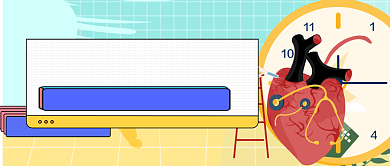 插画扁平急救AED使用指导公众号首图背景