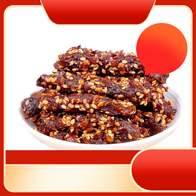 食品牛肉干主图直通车背景