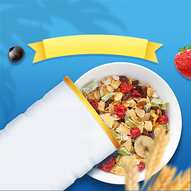 燕麦片主图直通车图背景