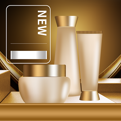 冬季上新护肤品化妆品套装促销主图背景