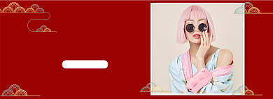 新年礼遇全场五折全屏海报背景