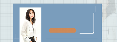 秋季休闲女装外套开学上新banner背景