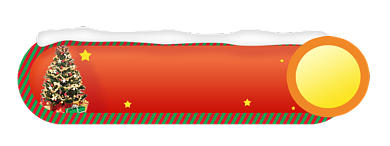 红色圣诞节卡通标签背景