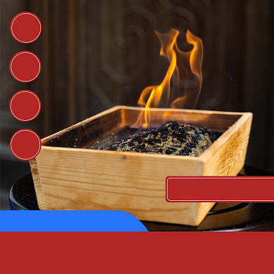 艾灸药用中药艾蒿膏药养生保健主图背景