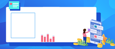 金融投资理财手绘卡通公众号首图背景