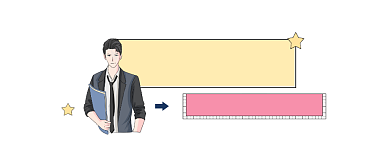 商务创业简约插画公众号logo背景