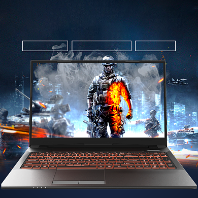 超薄笔记本竞技比赛功能促销主图背景