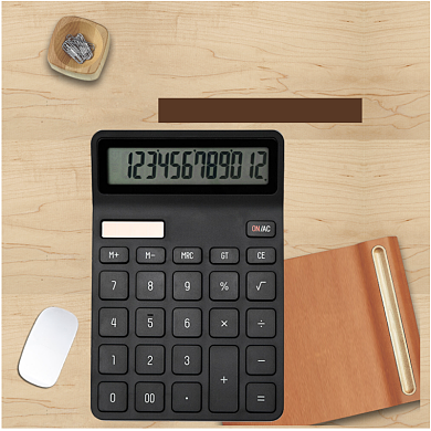 商务办公大气学生计算器主图背景